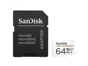 SANDISK SDHC 64GB micro 100MB/s40MB/s Class10 U3/V30+SD Adap.