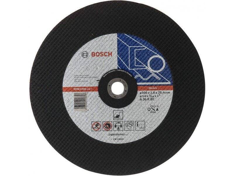 BOSCH Rezna ploča ravna Expert for Metal A 36 R BF, 355 mm, 25,40 mm, 2,8 mm – 2608600543