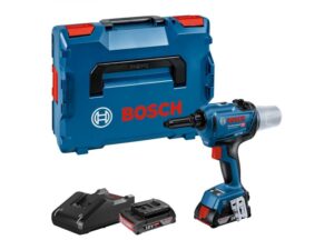 BOSCH Akumulatorski pištolj za pop nitne GRG 18V-16 C  2 x GBA 18V 2,0 Ah + L-Boxx kofer (06019K5020)