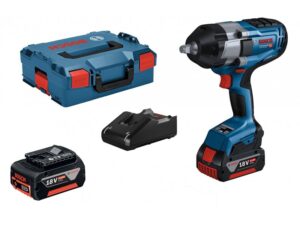 BOSCH Akumulatorski udarni odvrtač  GDS 18V-1000  2×5,0 Ah + L-Boxx kofer (06019J8304)