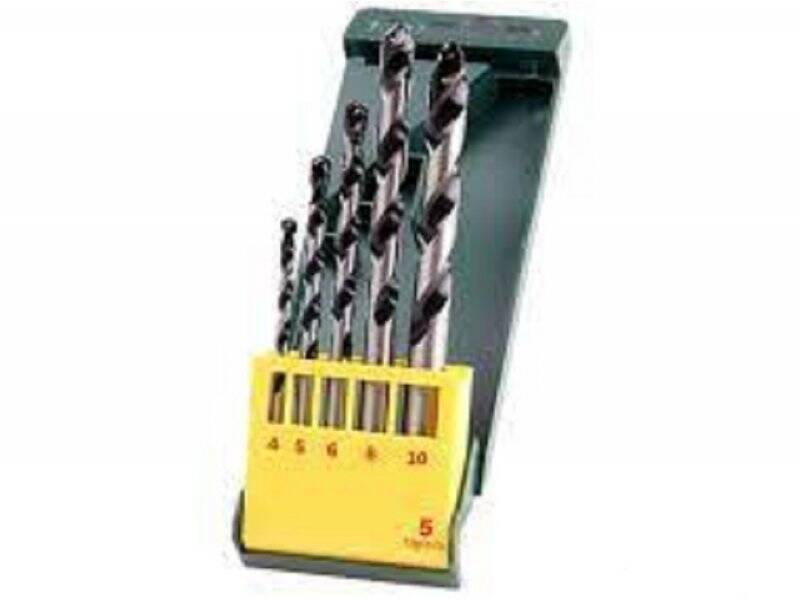 BOSCH Set burgija za beton, 5 kom 4/5/6/8/10 mm 2607019444