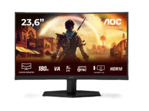 AOC C24G42E FHD 180Hz Adaptive Sync Curved