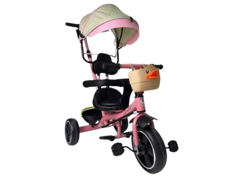 Playtime 4002 Tricikl Quick & Roll roze