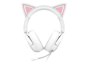 RAZER Razer Kraken Kitty V3 X – Wired Kitty Headset for Gaming – White Edition