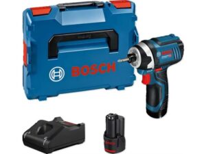 BOSCH GDR 12V-105 Professional Akumulatorski udarni odvrtač u L-BOXX 102 sa 2 x 2,0 Ah Li-ion akumulatora, brzi punjač, 06019A6977