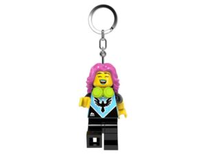 LEGO LEGO Minifigure privezak za ključeve sa svetlom: Gejmerka