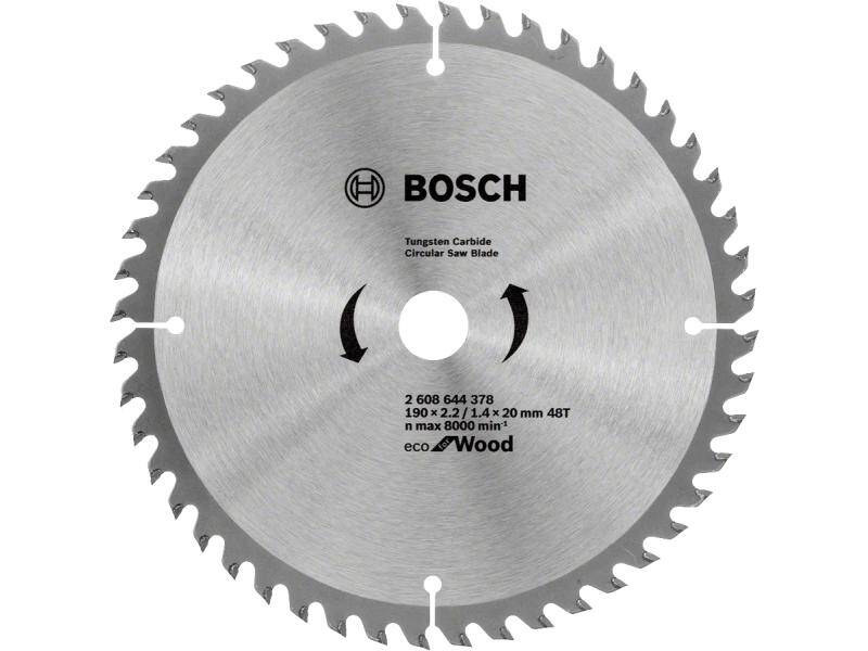 BOSCH List kružne testere Eco for Wood 190×20-48, 2608644378