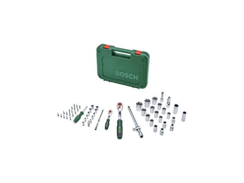 BOSCH Universal 1/4” + 1/2” 57-delni set račni, 1600A02Z9G
