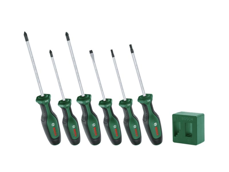 BOSCH Universal 6-delni set odvrtača + magnetizer, 1600A02W7L