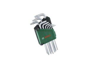 BOSCH Universal 9-delni komplet Torx ključeva, 1600A02Z9C