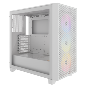 Kućište Corsair 3000D RGB AIRFLOW Mid-Tower White, CC-9011256-WW
