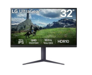 Monitor LG 32GS85Q-B 31.5″/IPS/2560×1440/180Hz/1ms GtG/HDMIx2,DP,USB