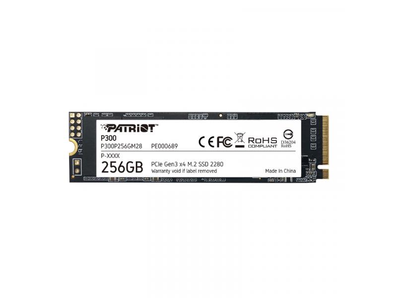 PATRIOT M.2 NVMe 256GB Patriot P300 1700MBs/1100MBs P300P256GM28