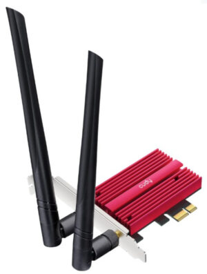 Cudy WE3000S 2.0v AX5400 Wi-Fi 6E Bluetooth 5.3 PCI-E Adapter