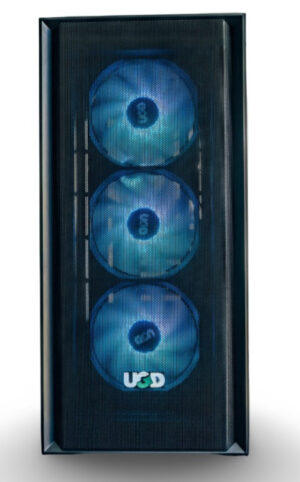 Kuciste Tracer 2234 ATX, providna stranica, ugradjena 4xRGB kulera, Crno