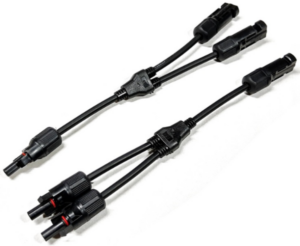 MC4 2T konektor za povezivanje fotonaponskih solarnih panela sa kablom, par