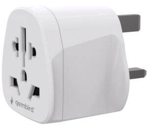 Travel adapter A-AC-UKMINTF Gembird UK suko 10A