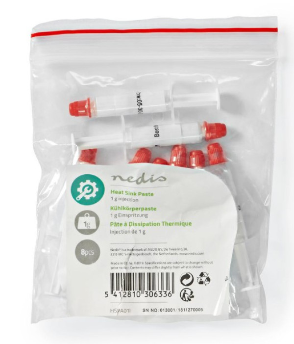 HSPA01I Termalna pasta za CPU/VGA 1gr WHITE