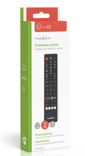 TVRC45LGBK Univerzalni daljinski upravljac za LG, Amazon Prime/Disney/Netflix/Rakuten TV