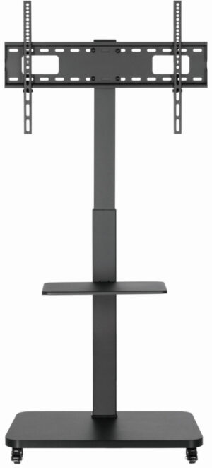 TVS-75S-02 Gembird Mobilni sto sa tockicima, 37-75, crne boje