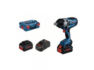 BOSCH plavi alat GDS 18V-1050 H Akumulatorski udarni odvrtač 2 x 8Ah +  kofer