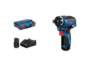 BOSCH plavi alat GSR 12V-35 HX Akumulatorski odvrtač 2 x 3.0 Ah + punjac + L-Boxx 102 19
