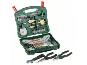 BOSCH zeleni alat 73-delni X line set – 70-delni X-Line set + 3-delni set ručnog alata 2607017197