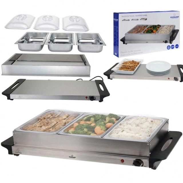 Vilde 870176 – Elekrični grejač za hranu  65x27x17 cm