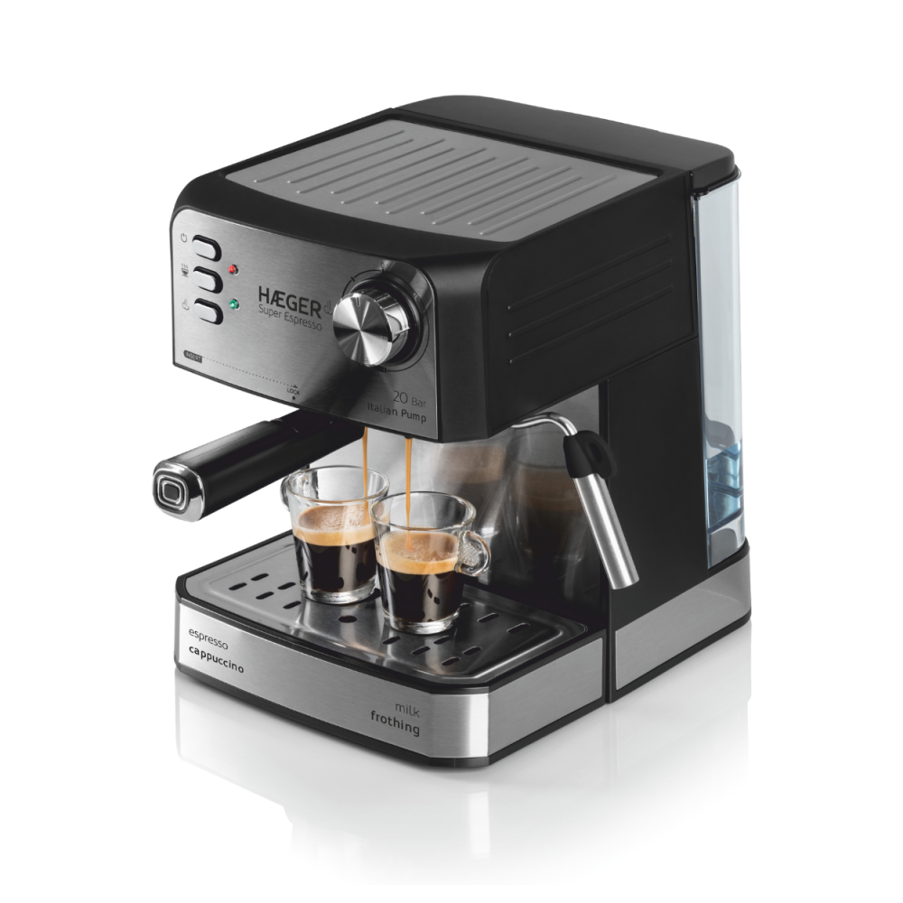 HAEGER CM-85B.011A APARAT ZA ESPRESSO KAFU 20 BARA INOX