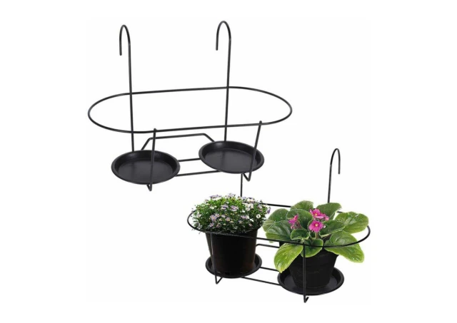 Vilde 330803 – Metalni drzac za 2 saksije