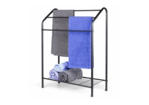 Vilde 569823 Stalak za peskire  sa tri sipke i  policom