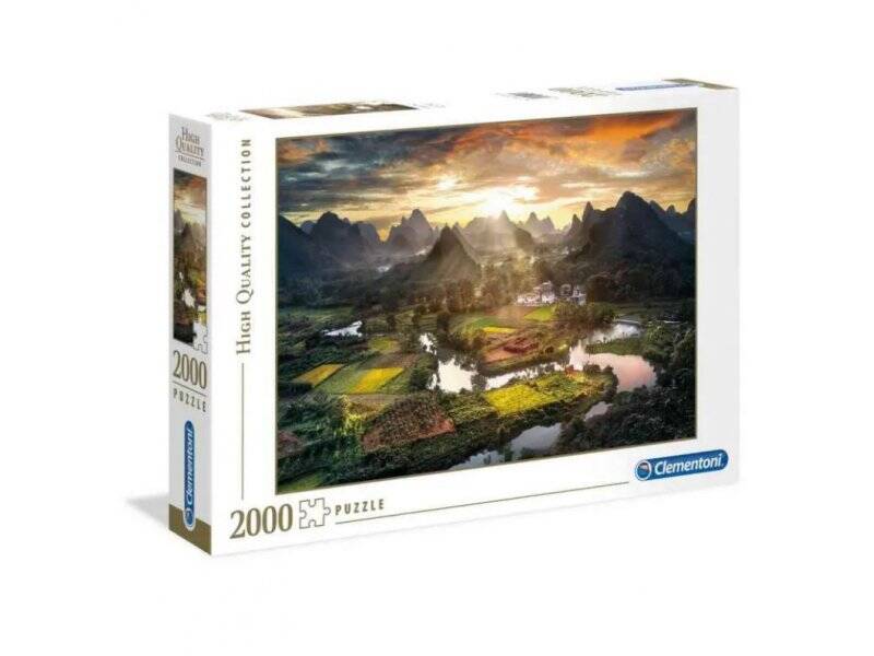 CLEMENTONI Puzzle 2000 HQC – VIEW OF CHINA