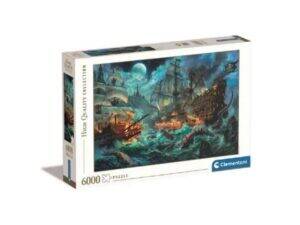 CLEMENTONI Puzzle 6000 HQC pirates