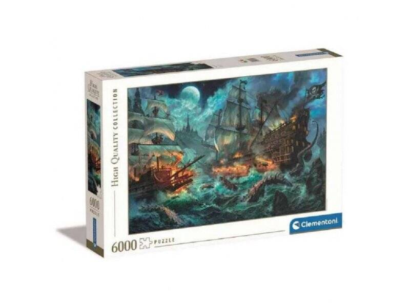CLEMENTONI Puzzle 6000 HQC pirates