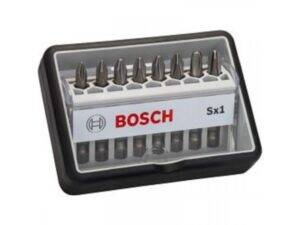 BOSCH 8-delni set Robust Line bitova odvrtača Sx ekstra tvrdi 49 mm, 8-delni - 2607002556