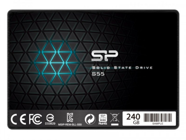 SSD 2.5″ SATA 240GB SiliconPower S55, SP240GBSS3S55S25