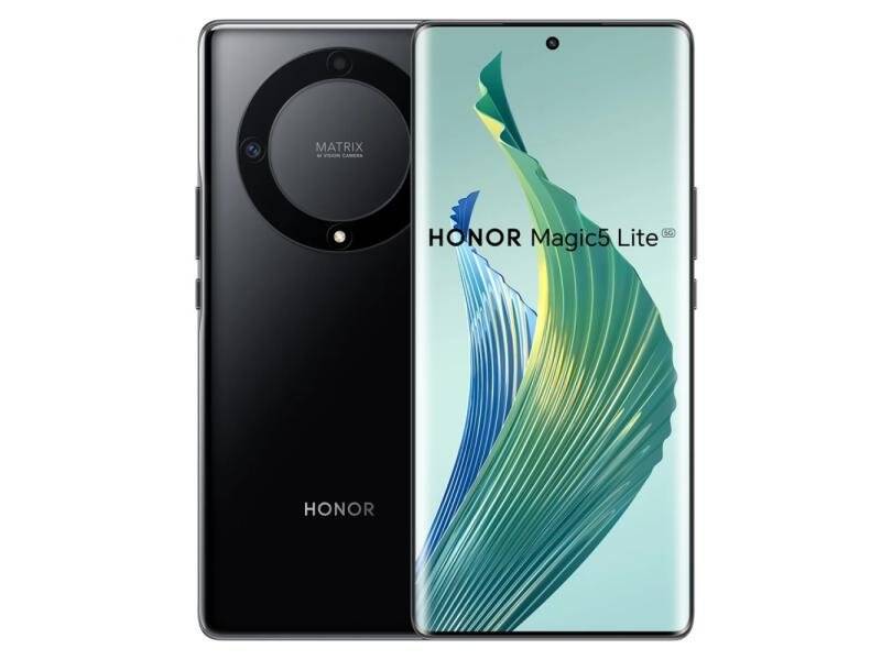 HONOR Refurbished Magic5 Lite 6/128GB Midnight Black DS 5G A Grade