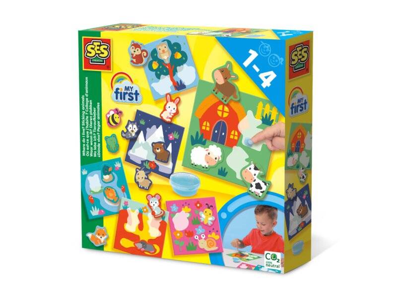 SES CREATIVE Ses Creative Edukativni set – gde žive životinje