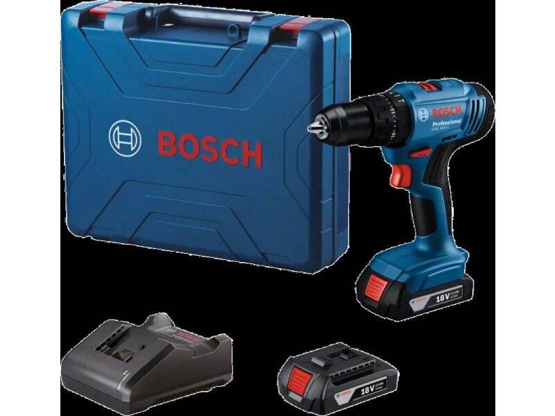 BOSCH plavi alat Akumulatorska vibraciona bušilica – odvrtač GSB 183-Li 1×2,0 Ah 06019K9101