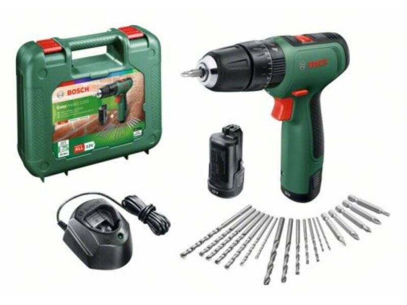 BOSCH zeleni alat Aku bušilica-odvrtač EasyImpact 1200, 06039D3105