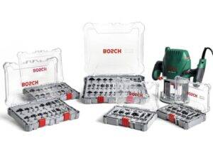 BOSCH zeleni alat Set glodala + POF 1200 AE, 061599766S