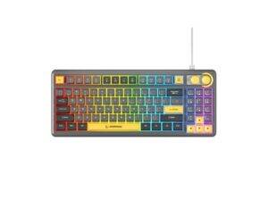 RAMPAGE Tastatura cyclone siva,crna,zuta ( 21542 )