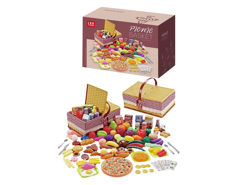 Denis Korpa za piknik, set za decu od 103 dela