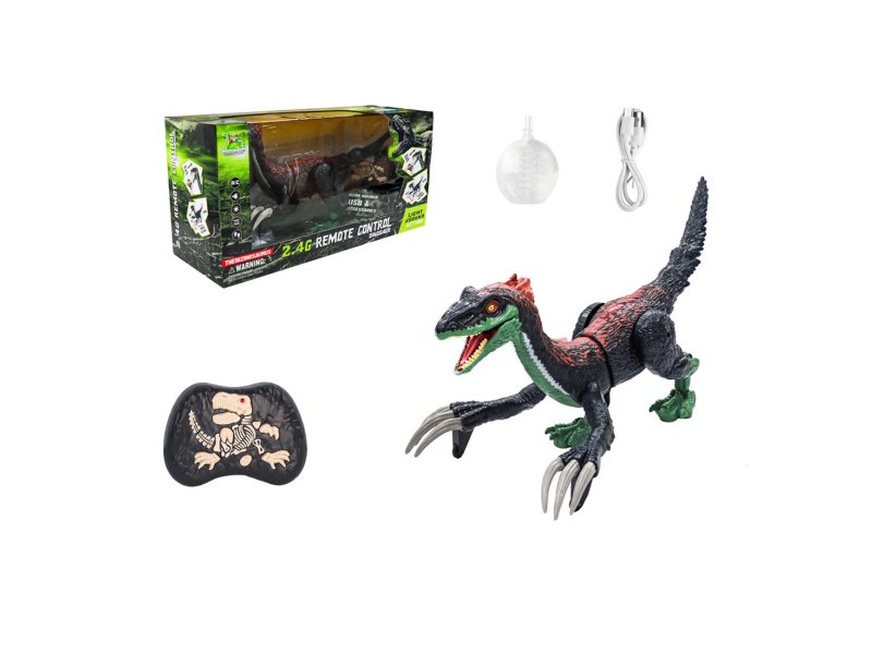 Denis Dinosaur robot Velociraptor na daljinsko upravljanje