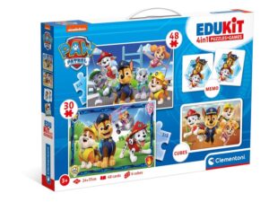 CLEMENTONI CLEMENTONI EDUKATIVNI SET 4IN1 PAW PATROL
