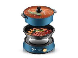 RAF R.5318 2u1 Električni lonac krčko + tiganj 1350W