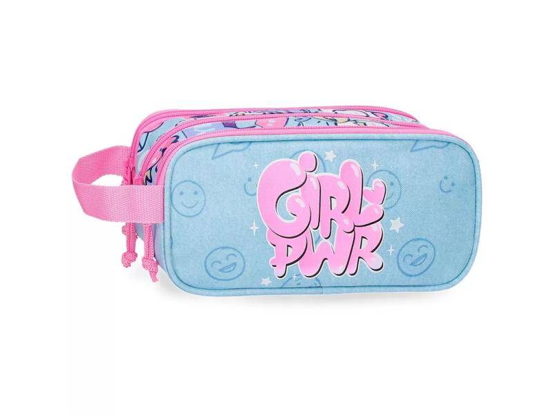 MOVOM GIRL POWER prazna pernica sa 3 pregrade