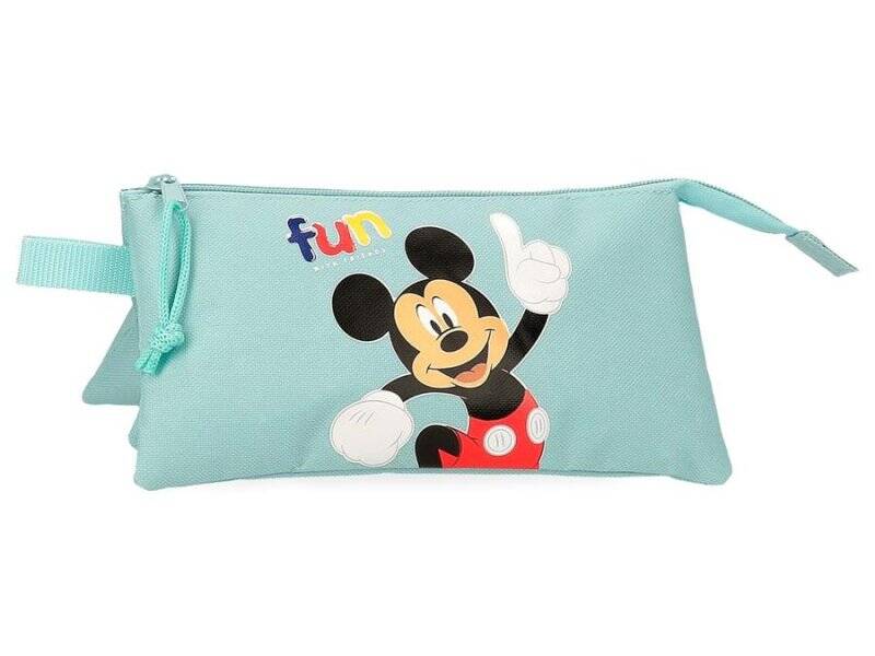 MICKEY FUN WITH FRIEDNS prazna pernica sa 3 pregrade