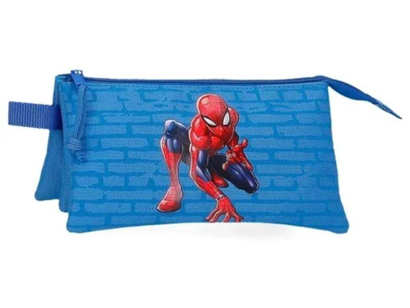 SPIDERMAN ATTACK prazna pernica sa 3 pregrade