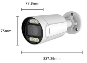 CAM-IP5MP-HAY70A GMB Kamera 5 mpix HiEasy App, Human detection, Full Color, Motor Zoom 2.8-12mm, Mic